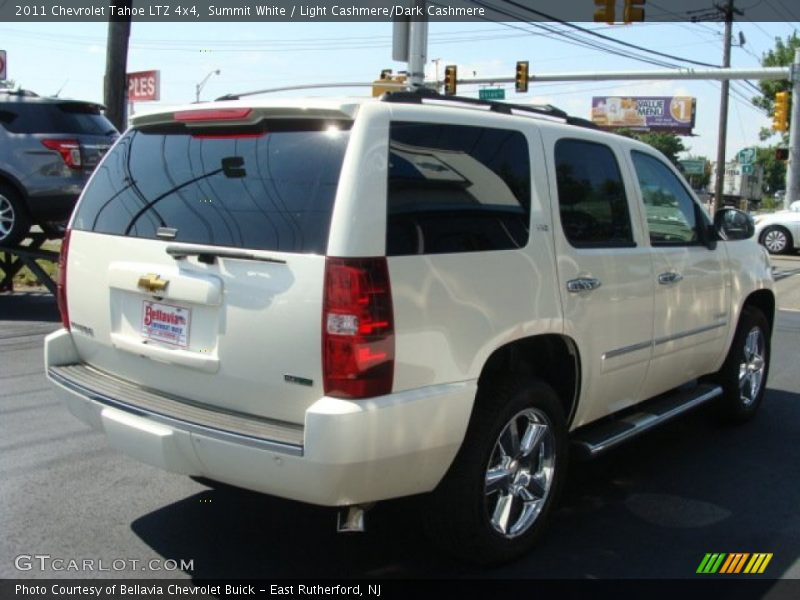 Summit White / Light Cashmere/Dark Cashmere 2011 Chevrolet Tahoe LTZ 4x4