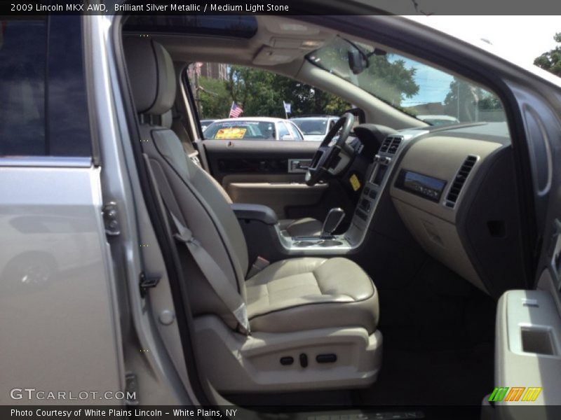 Brilliant Silver Metallic / Medium Light Stone 2009 Lincoln MKX AWD