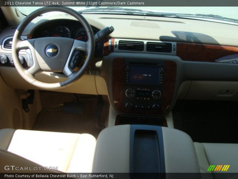 Summit White / Light Cashmere/Dark Cashmere 2011 Chevrolet Tahoe LTZ 4x4