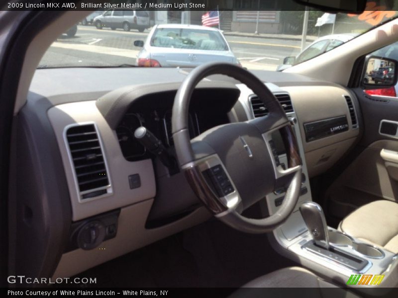 Brilliant Silver Metallic / Medium Light Stone 2009 Lincoln MKX AWD