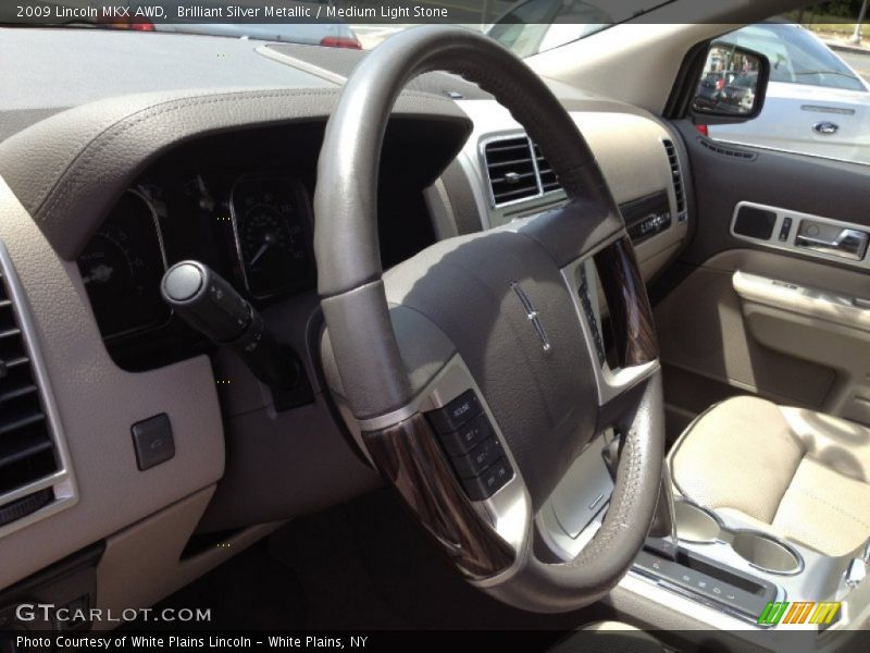 Brilliant Silver Metallic / Medium Light Stone 2009 Lincoln MKX AWD