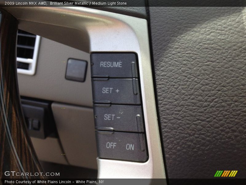 Brilliant Silver Metallic / Medium Light Stone 2009 Lincoln MKX AWD