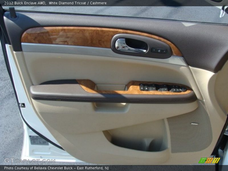 White Diamond Tricoat / Cashmere 2012 Buick Enclave AWD