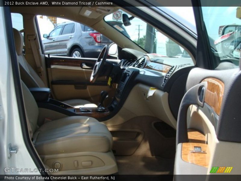 White Diamond Tricoat / Cashmere 2012 Buick Enclave AWD