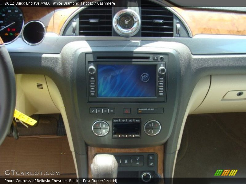 White Diamond Tricoat / Cashmere 2012 Buick Enclave AWD