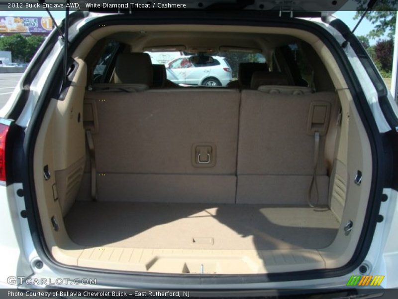 White Diamond Tricoat / Cashmere 2012 Buick Enclave AWD
