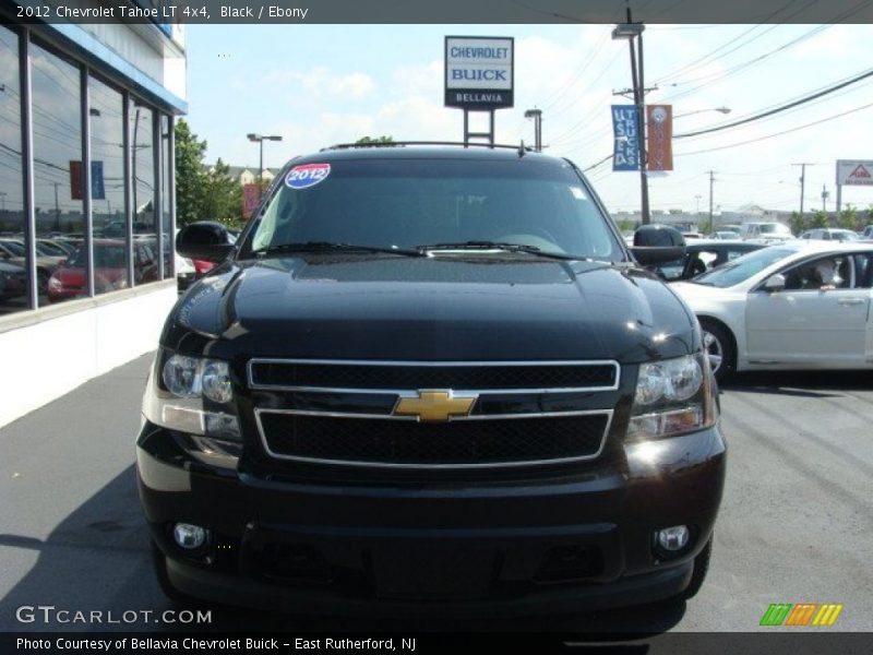 Black / Ebony 2012 Chevrolet Tahoe LT 4x4