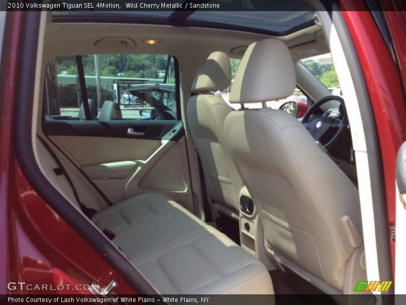 Wild Cherry Metallic / Sandstone 2010 Volkswagen Tiguan SEL 4Motion