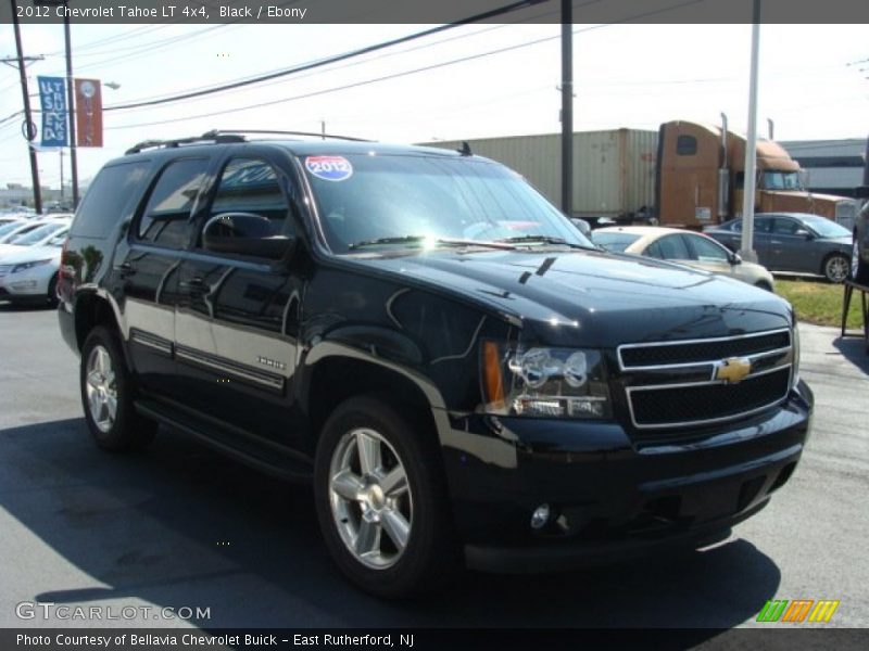 Black / Ebony 2012 Chevrolet Tahoe LT 4x4