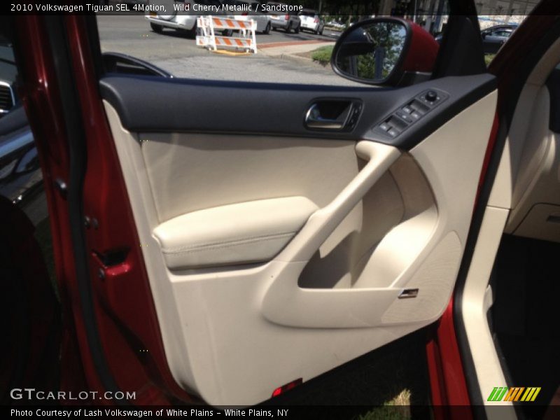Wild Cherry Metallic / Sandstone 2010 Volkswagen Tiguan SEL 4Motion