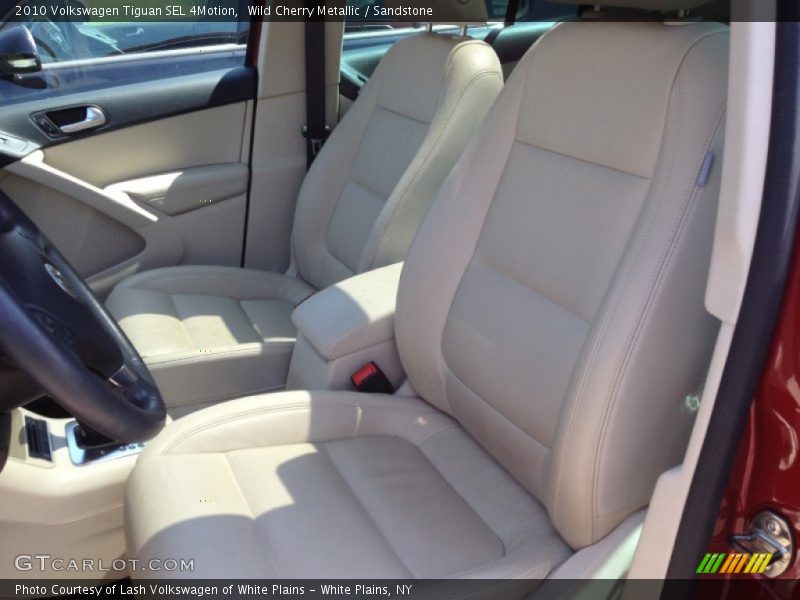 Wild Cherry Metallic / Sandstone 2010 Volkswagen Tiguan SEL 4Motion