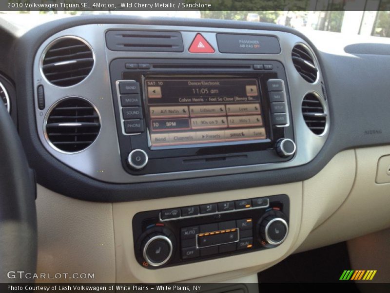 Wild Cherry Metallic / Sandstone 2010 Volkswagen Tiguan SEL 4Motion