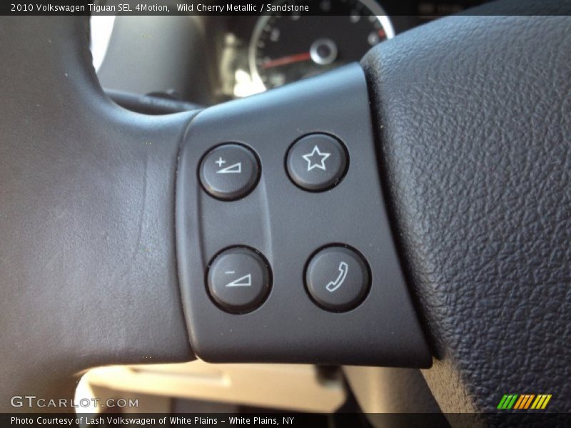 Wild Cherry Metallic / Sandstone 2010 Volkswagen Tiguan SEL 4Motion