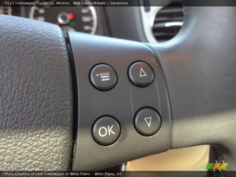 Wild Cherry Metallic / Sandstone 2010 Volkswagen Tiguan SEL 4Motion