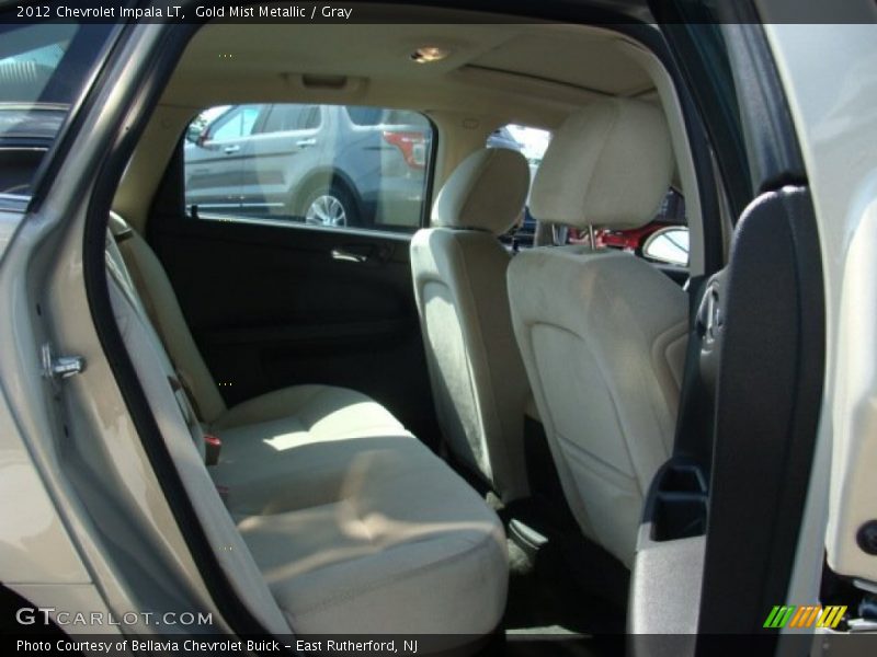 Gold Mist Metallic / Gray 2012 Chevrolet Impala LT