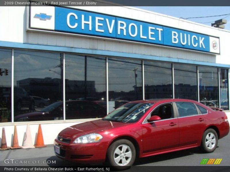 Red Jewel Tintcoat / Ebony 2009 Chevrolet Impala LT