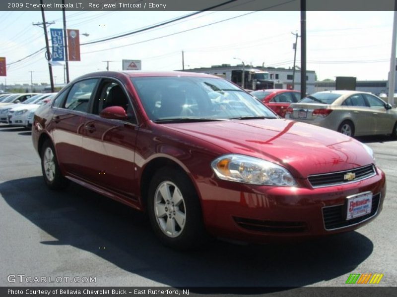 Red Jewel Tintcoat / Ebony 2009 Chevrolet Impala LT