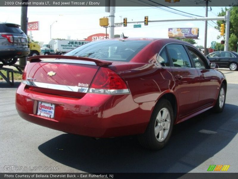 Red Jewel Tintcoat / Ebony 2009 Chevrolet Impala LT