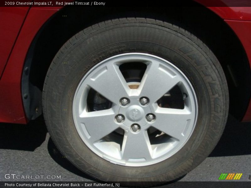 Red Jewel Tintcoat / Ebony 2009 Chevrolet Impala LT