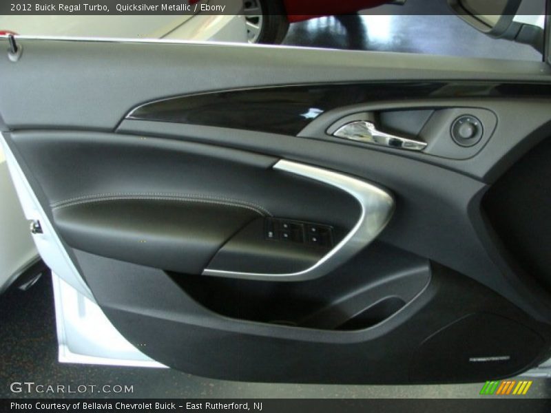Quicksilver Metallic / Ebony 2012 Buick Regal Turbo
