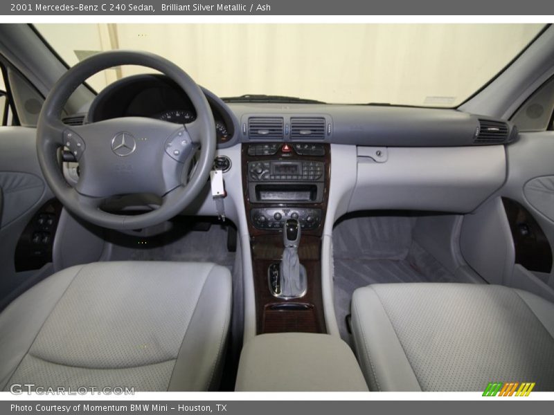 Brilliant Silver Metallic / Ash 2001 Mercedes-Benz C 240 Sedan