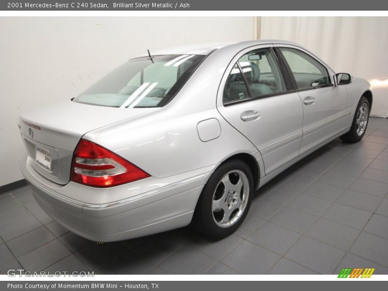 Brilliant Silver Metallic / Ash 2001 Mercedes-Benz C 240 Sedan