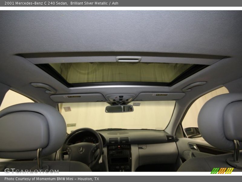 Brilliant Silver Metallic / Ash 2001 Mercedes-Benz C 240 Sedan