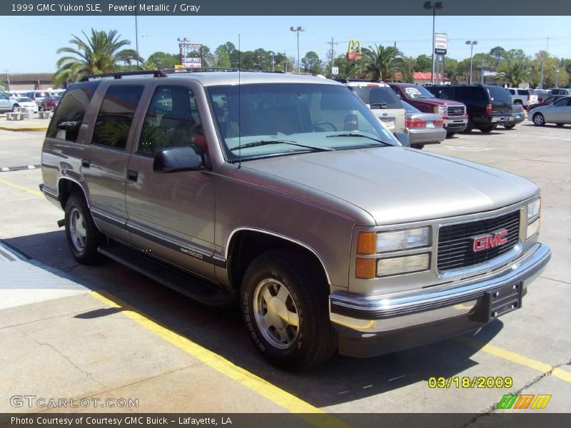Pewter Metallic / Gray 1999 GMC Yukon SLE
