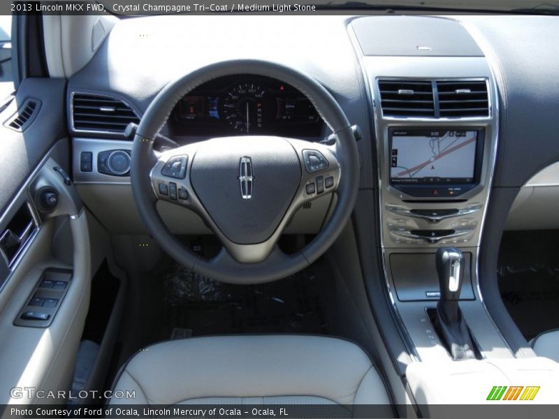 Dashboard of 2013 MKX FWD