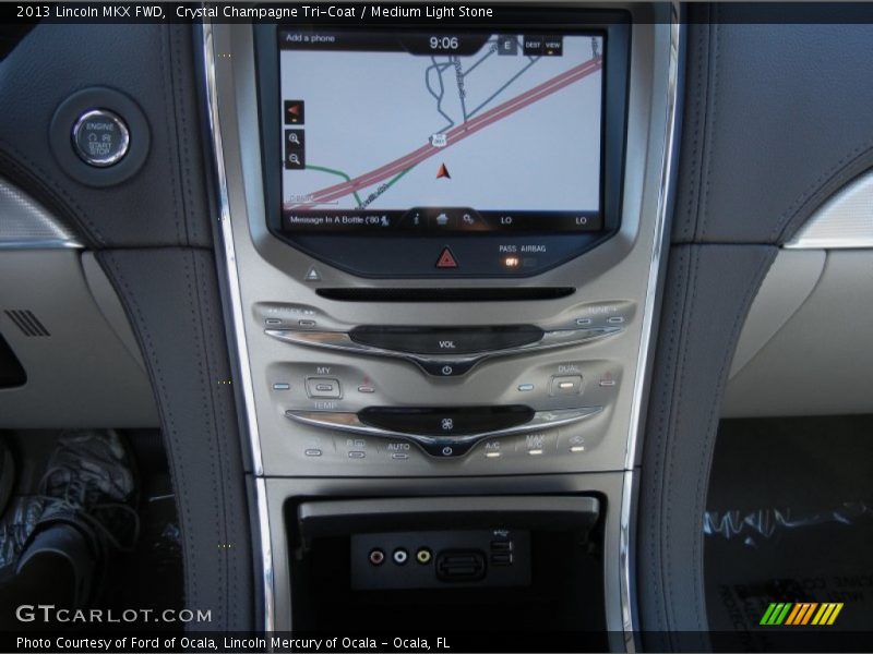 Crystal Champagne Tri-Coat / Medium Light Stone 2013 Lincoln MKX FWD