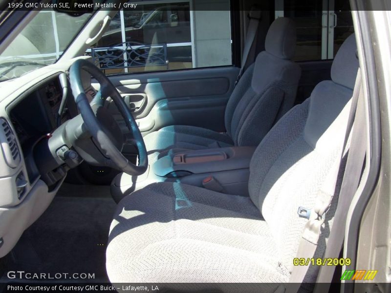 Pewter Metallic / Gray 1999 GMC Yukon SLE