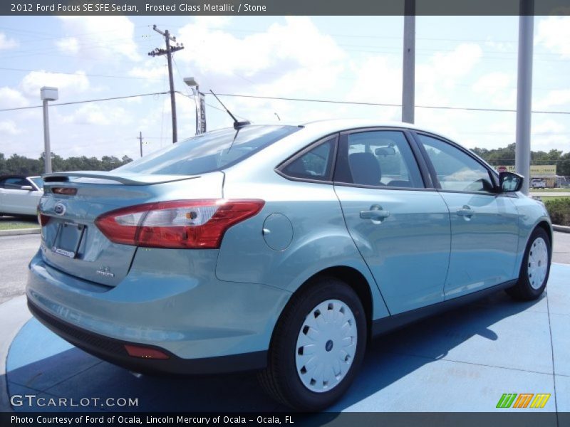 Frosted Glass Metallic / Stone 2012 Ford Focus SE SFE Sedan