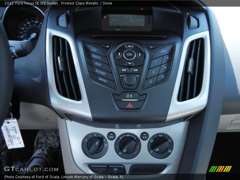 Frosted Glass Metallic / Stone 2012 Ford Focus SE SFE Sedan