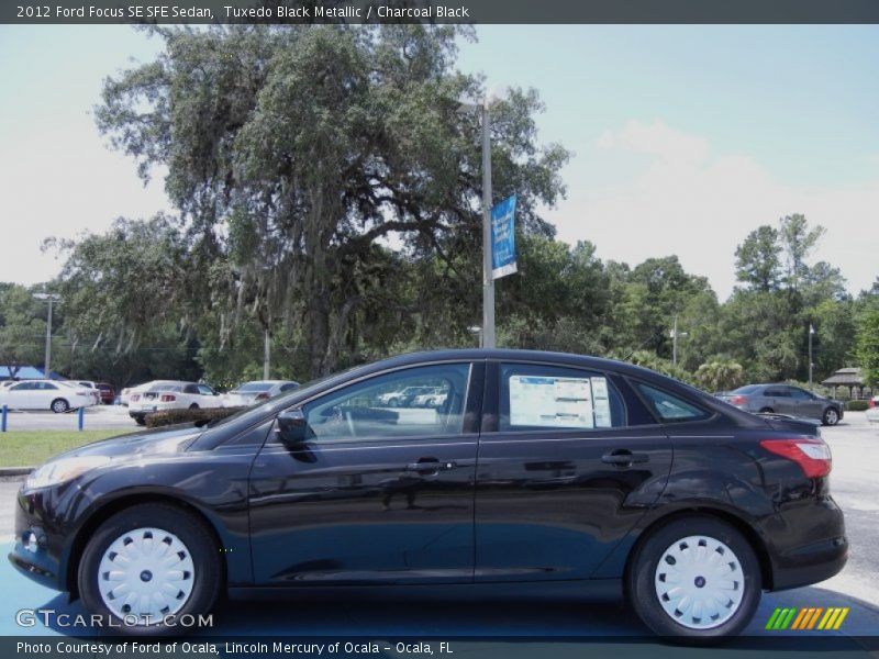  2012 Focus SE SFE Sedan Tuxedo Black Metallic