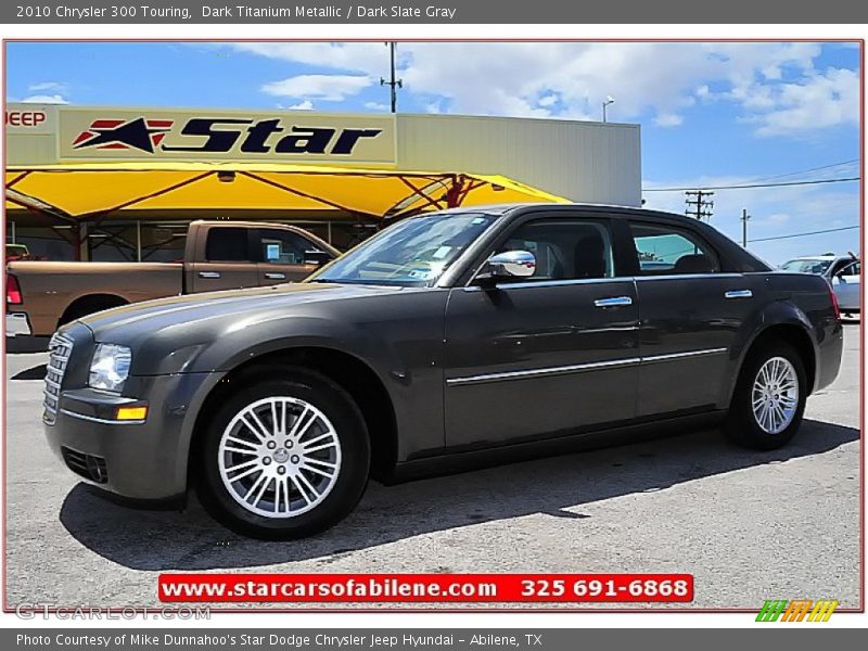 Dark Titanium Metallic / Dark Slate Gray 2010 Chrysler 300 Touring