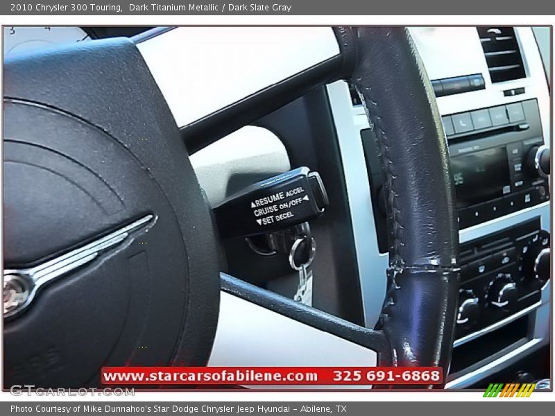 Dark Titanium Metallic / Dark Slate Gray 2010 Chrysler 300 Touring