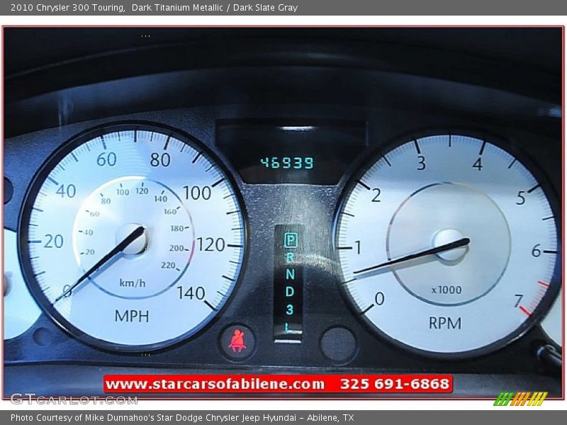 Dark Titanium Metallic / Dark Slate Gray 2010 Chrysler 300 Touring