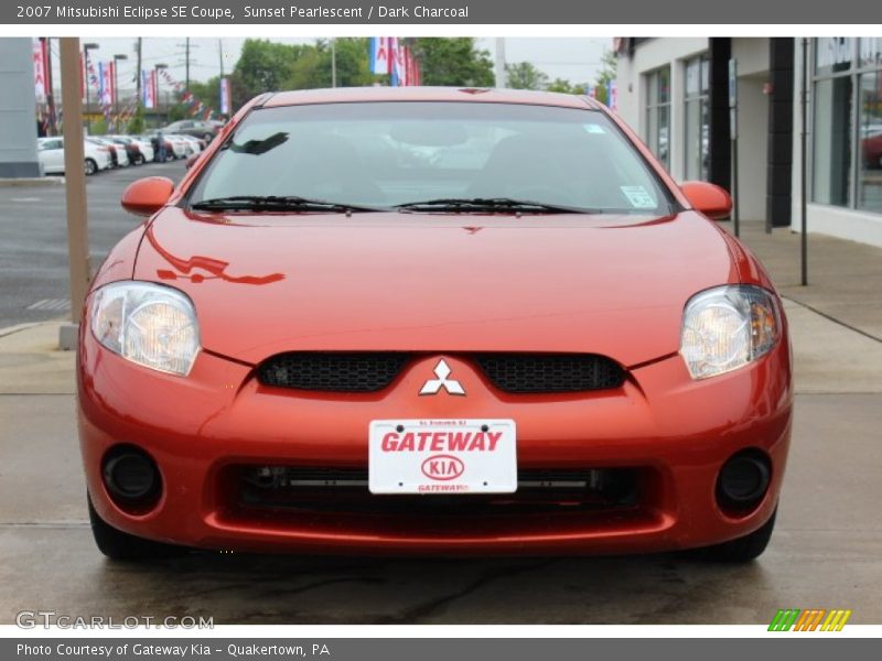 Sunset Pearlescent / Dark Charcoal 2007 Mitsubishi Eclipse SE Coupe