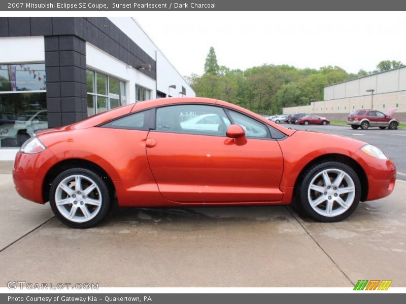 Sunset Pearlescent / Dark Charcoal 2007 Mitsubishi Eclipse SE Coupe