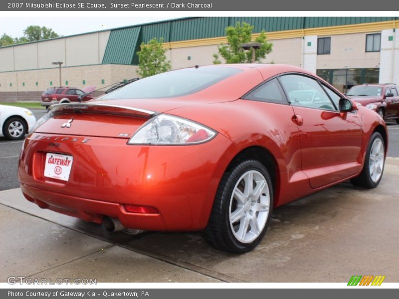 Sunset Pearlescent / Dark Charcoal 2007 Mitsubishi Eclipse SE Coupe