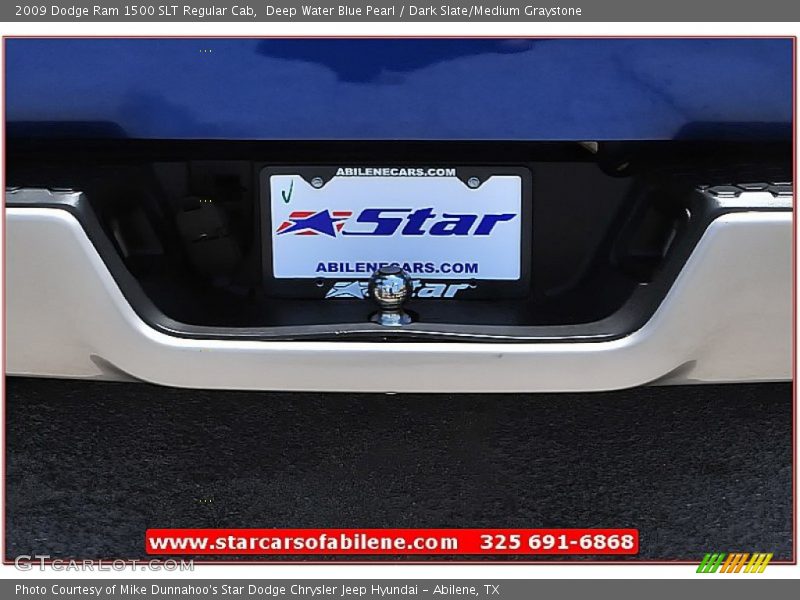 Deep Water Blue Pearl / Dark Slate/Medium Graystone 2009 Dodge Ram 1500 SLT Regular Cab