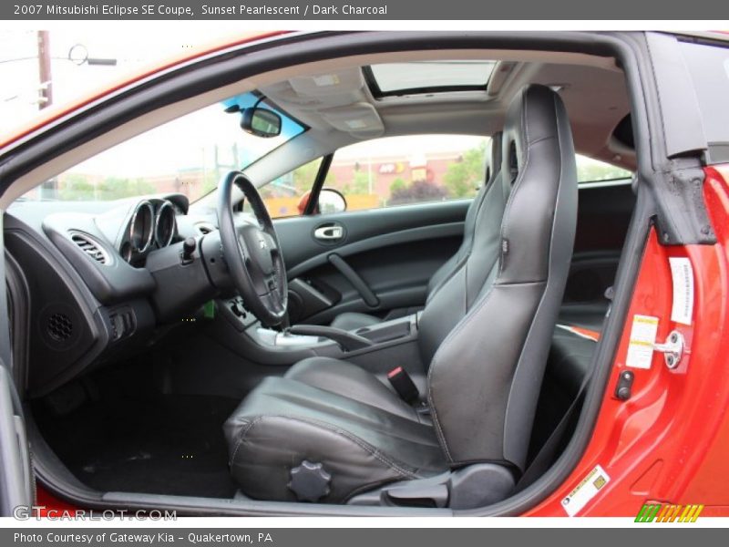 Sunset Pearlescent / Dark Charcoal 2007 Mitsubishi Eclipse SE Coupe