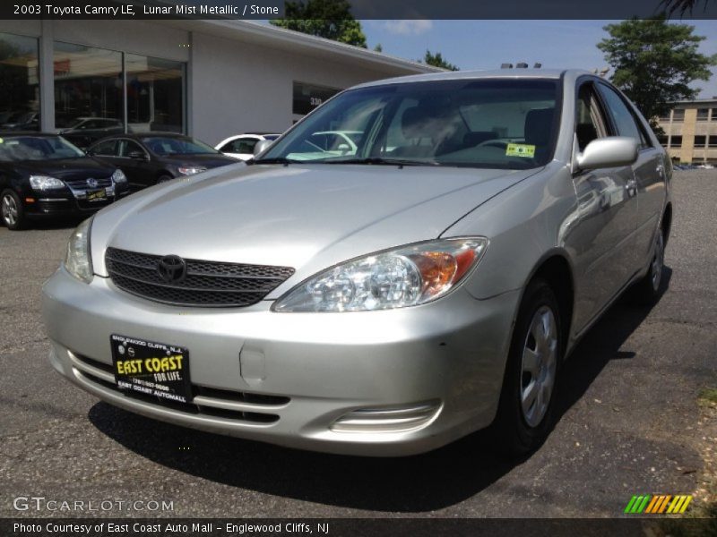 Lunar Mist Metallic / Stone 2003 Toyota Camry LE