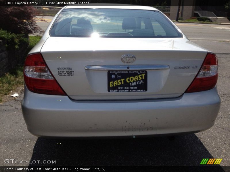 Lunar Mist Metallic / Stone 2003 Toyota Camry LE