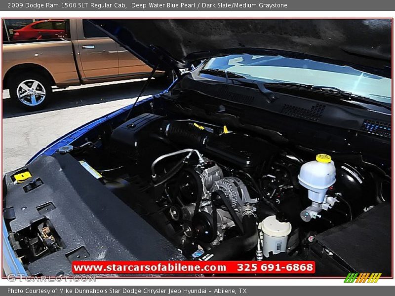 Deep Water Blue Pearl / Dark Slate/Medium Graystone 2009 Dodge Ram 1500 SLT Regular Cab