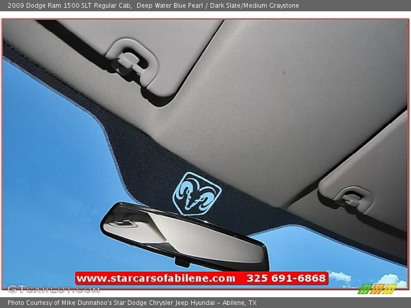 Deep Water Blue Pearl / Dark Slate/Medium Graystone 2009 Dodge Ram 1500 SLT Regular Cab