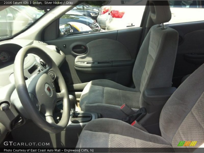 Silver Nickel / Gray 2006 Saturn ION 3 Sedan