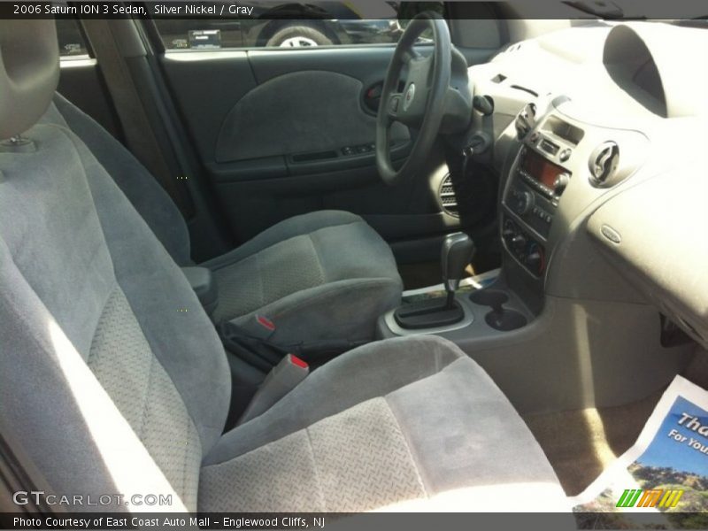 Silver Nickel / Gray 2006 Saturn ION 3 Sedan