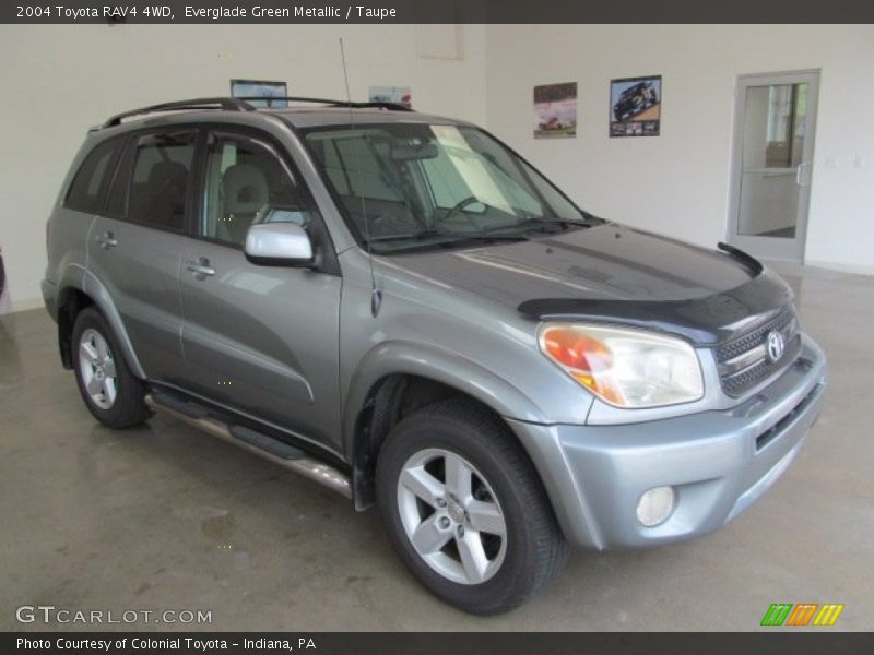 Everglade Green Metallic / Taupe 2004 Toyota RAV4 4WD