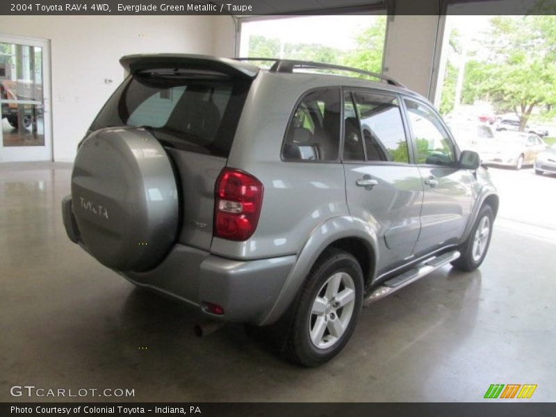 Everglade Green Metallic / Taupe 2004 Toyota RAV4 4WD